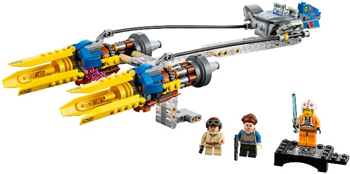 75258 Anakin's Podracer – 20th Anniversary Edition product image 1, provided for visual reference and product detail review