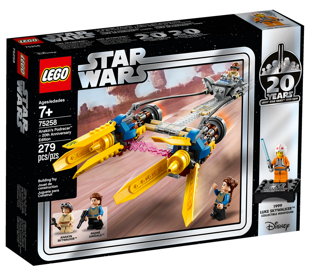 75258 Anakin's Pod Racer - 20th Anniv. product image 1, provided for visual reference and product detail review