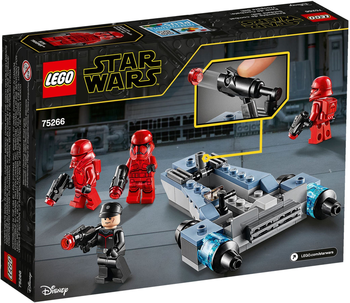 75266 LEGO Sith Troopers Battle Pack product image 2, provided for visual reference and product detail review