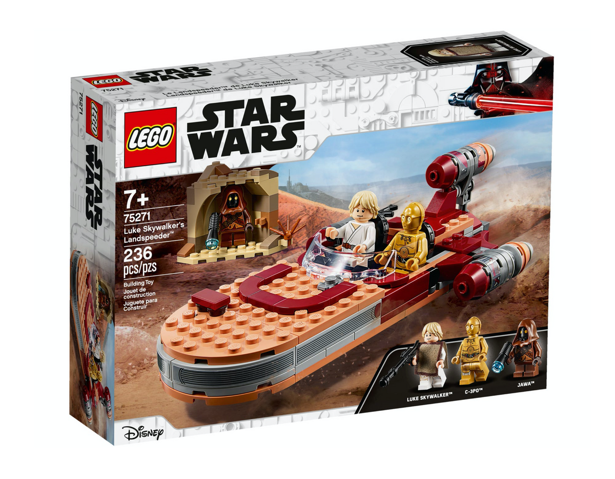 75271 Luke Skywalker's Landspeeder* product image 1, provided for visual reference and product detail review