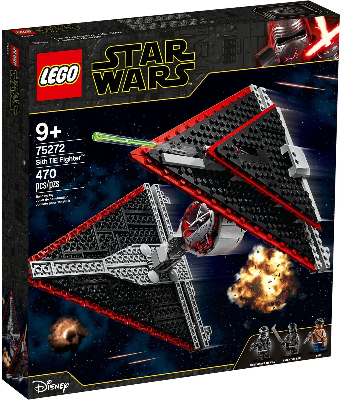 75272 LEGO Sith TIE Fighter CERTIFIED USED product image 1, provided for visual reference and product detail review