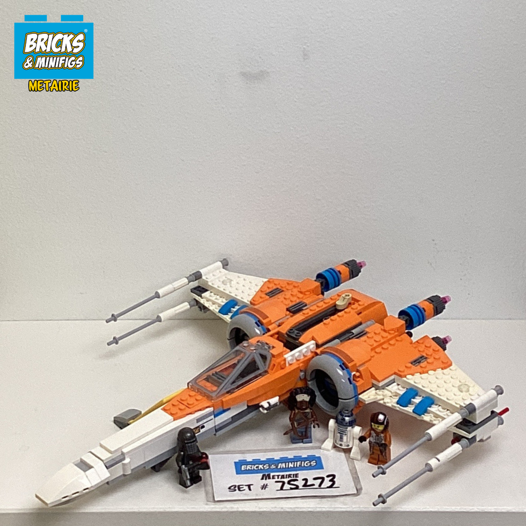 75273 Poe Dameron's X-wing Fighter (U) product image 1, provided for visual reference and product detail review