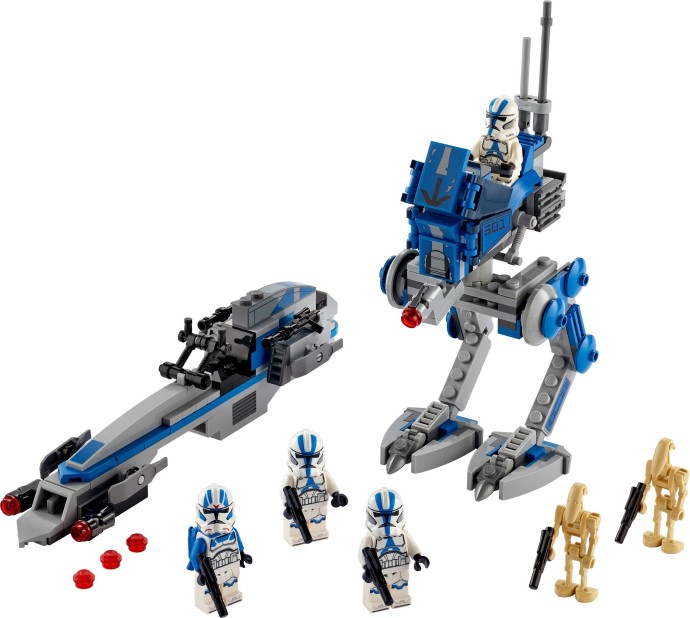 75280 501st Legion Clone Troopers - Signed product image 3, provided for visual reference and product detail review