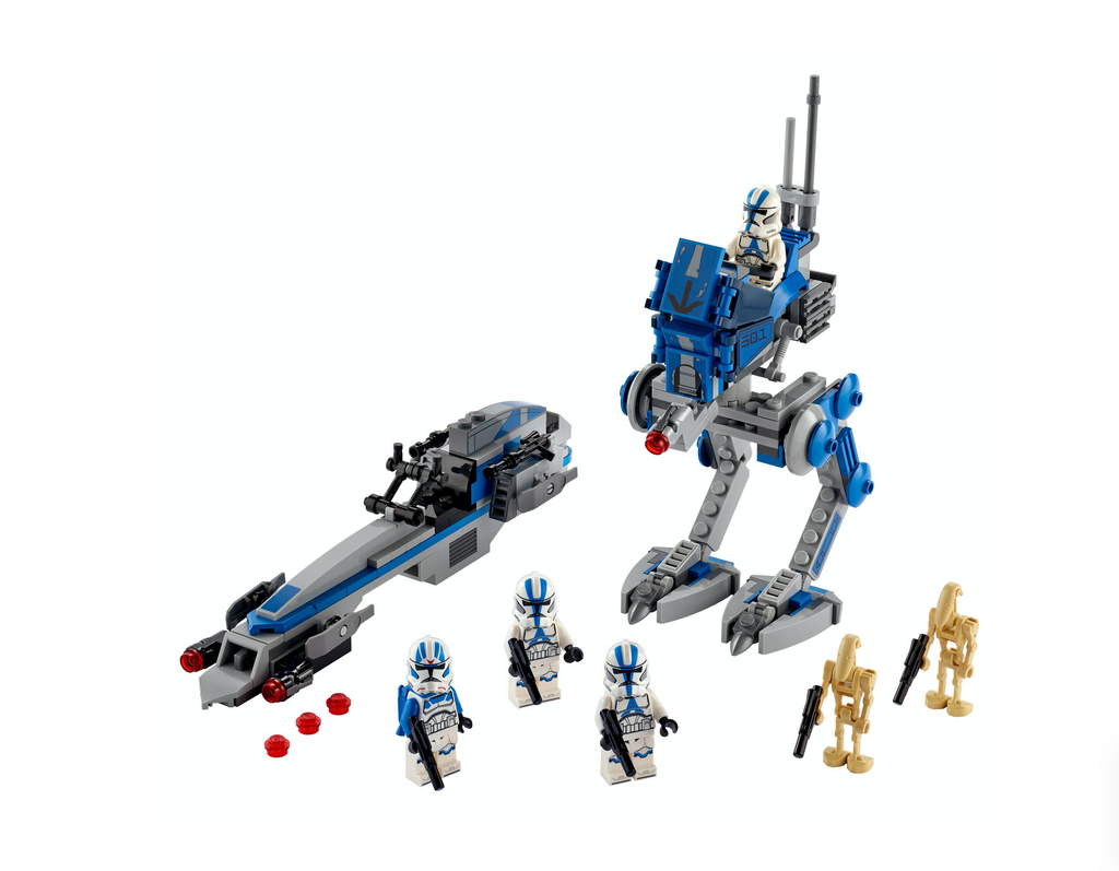 75280 501st Legion™ Clone Troopers* product image 2, provided for visual reference and product detail review