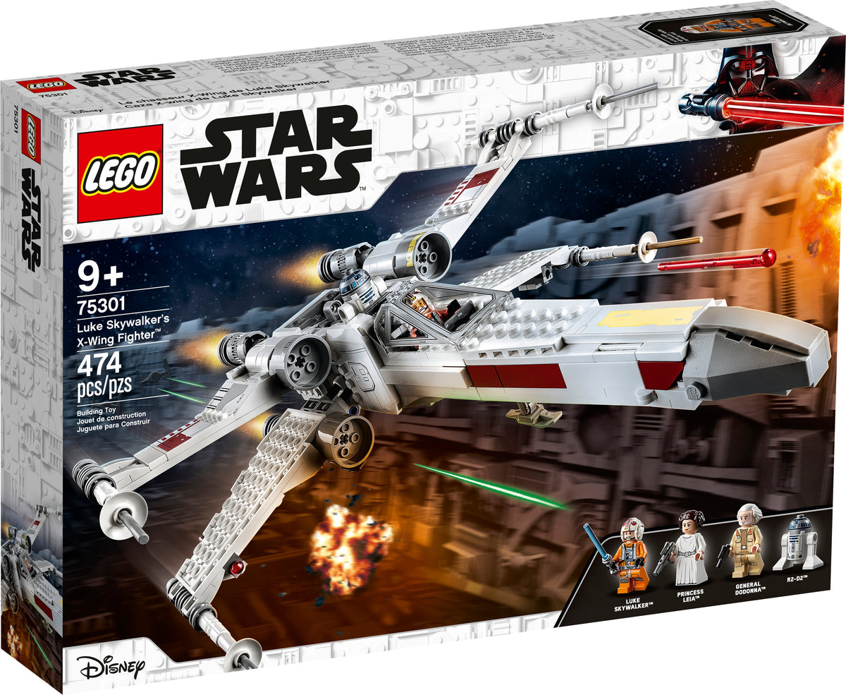 75301 LEGO Luke Skywalker's X-Wing Fighter product image 4, provided for visual reference and product detail review