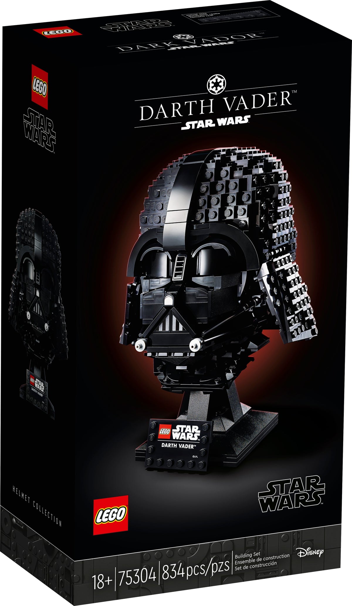 75304 Darth Vader Helmet PRE-OWNED CERTIFIED product image 1, provided for visual reference and product detail review