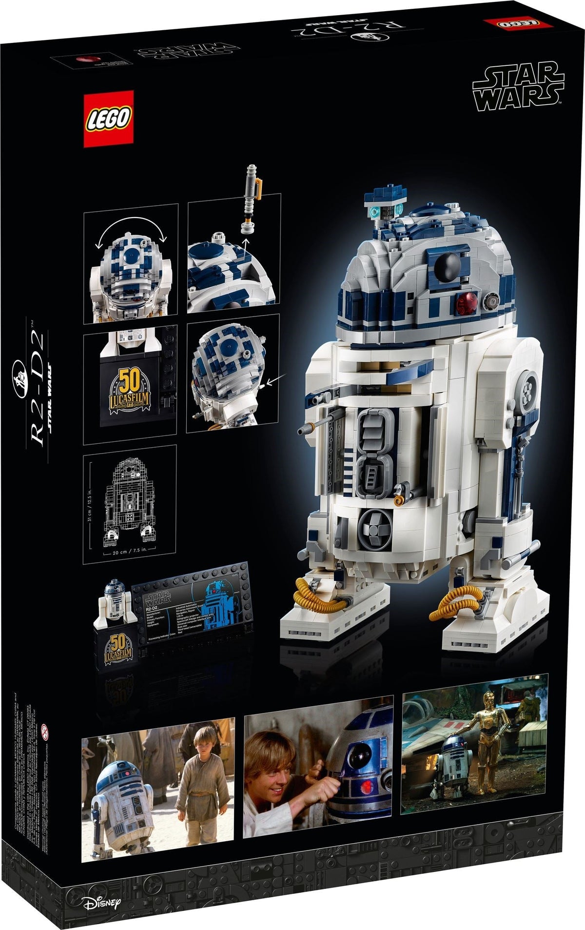 75308 Lego R2-D2 product image 2, provided for visual reference and product detail review