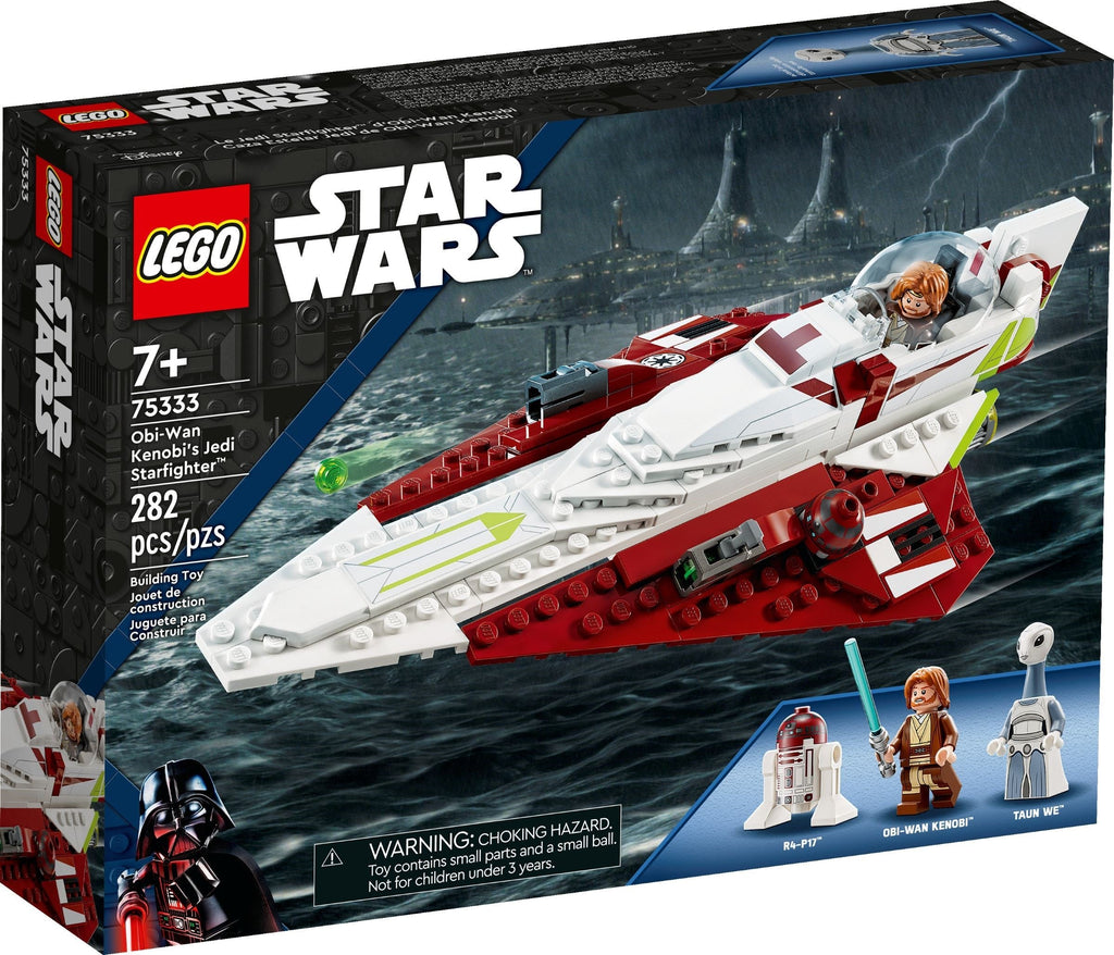 75333 LEGO Obi-Wan Kenobi's Jedi Starfighter product image 1, provided for visual reference and product detail review