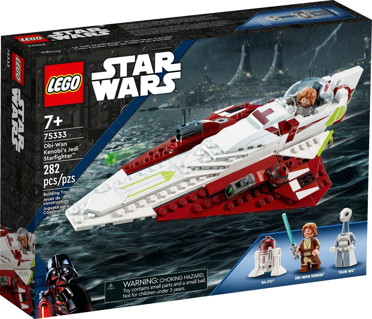 75333 LEGO Obi-Wan Kenobi's Jedi Starfighter product image 1, provided for visual reference and product detail review