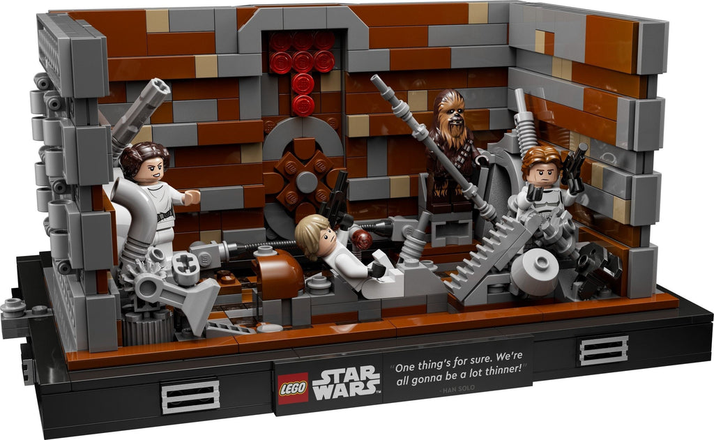 75339 LEGO Death Star Trash Compactor Diorama product image 3, provided for visual reference and product detail review