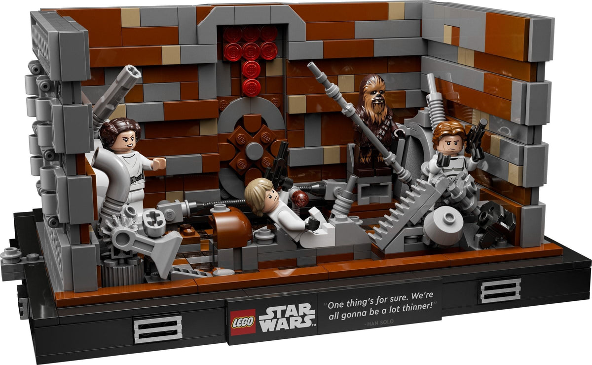 75339 LEGO Death Star Trash Compactor Diorama product image 3, provided for visual reference and product detail review