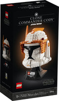 75350 Clone Commander Cody Helmet PRE-OWNED CERTIFIED product image 1, provided for visual reference and product detail