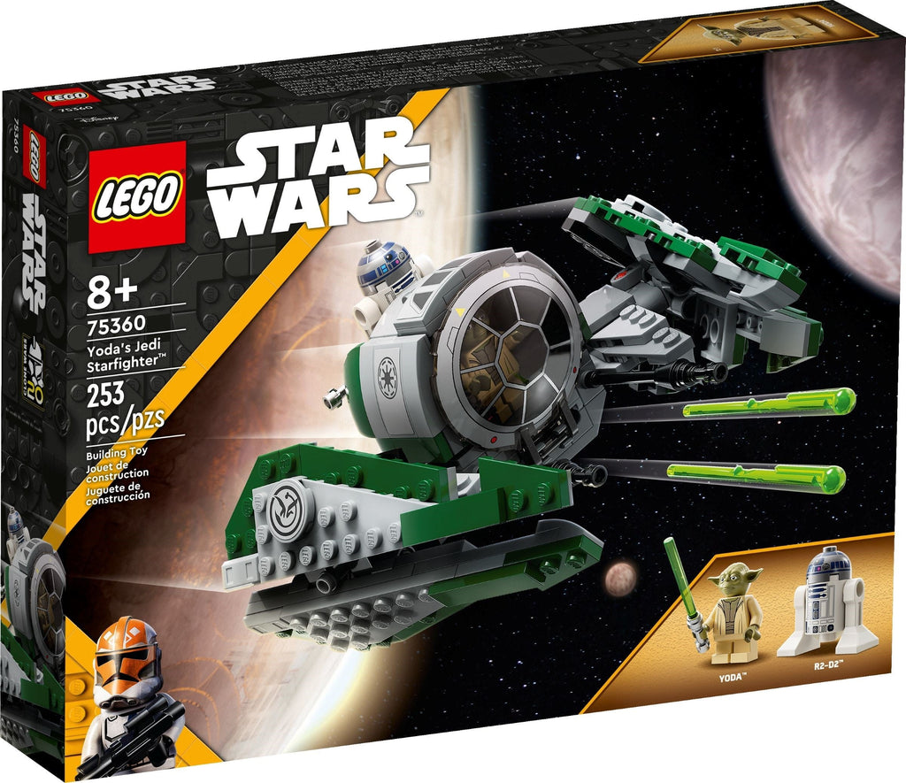 75360 LEGO Yoda's Jedi Starfighter PRE-OWNED CERTIFIED product image 1, provided for visual reference and product detail