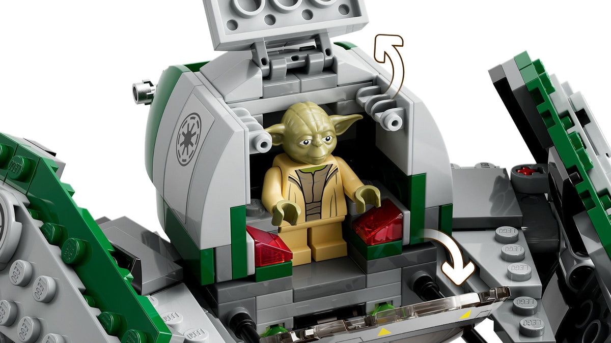 75360 LEGO Yoda's Jedi Starfighter product image 3, provided for visual reference and product detail review