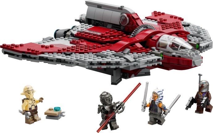 75362 LEGO Ahsoka Tano's T-6 Jedi Shuttle product image 3, provided for visual reference and product detail review