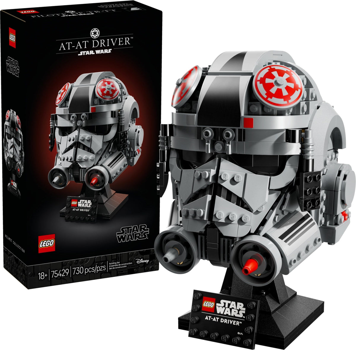 75429 AT-AT Driver Helmet PRE-OWNED CERTIFIED product image 1, provided for visual reference and product detail review
