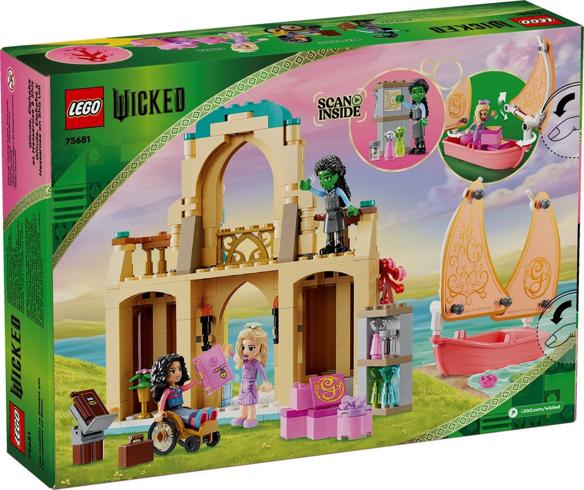 75681 LEGO Glinda, Elphaba & Nessarose at Shiz Uni product image 1, provided for visual reference and product detail review