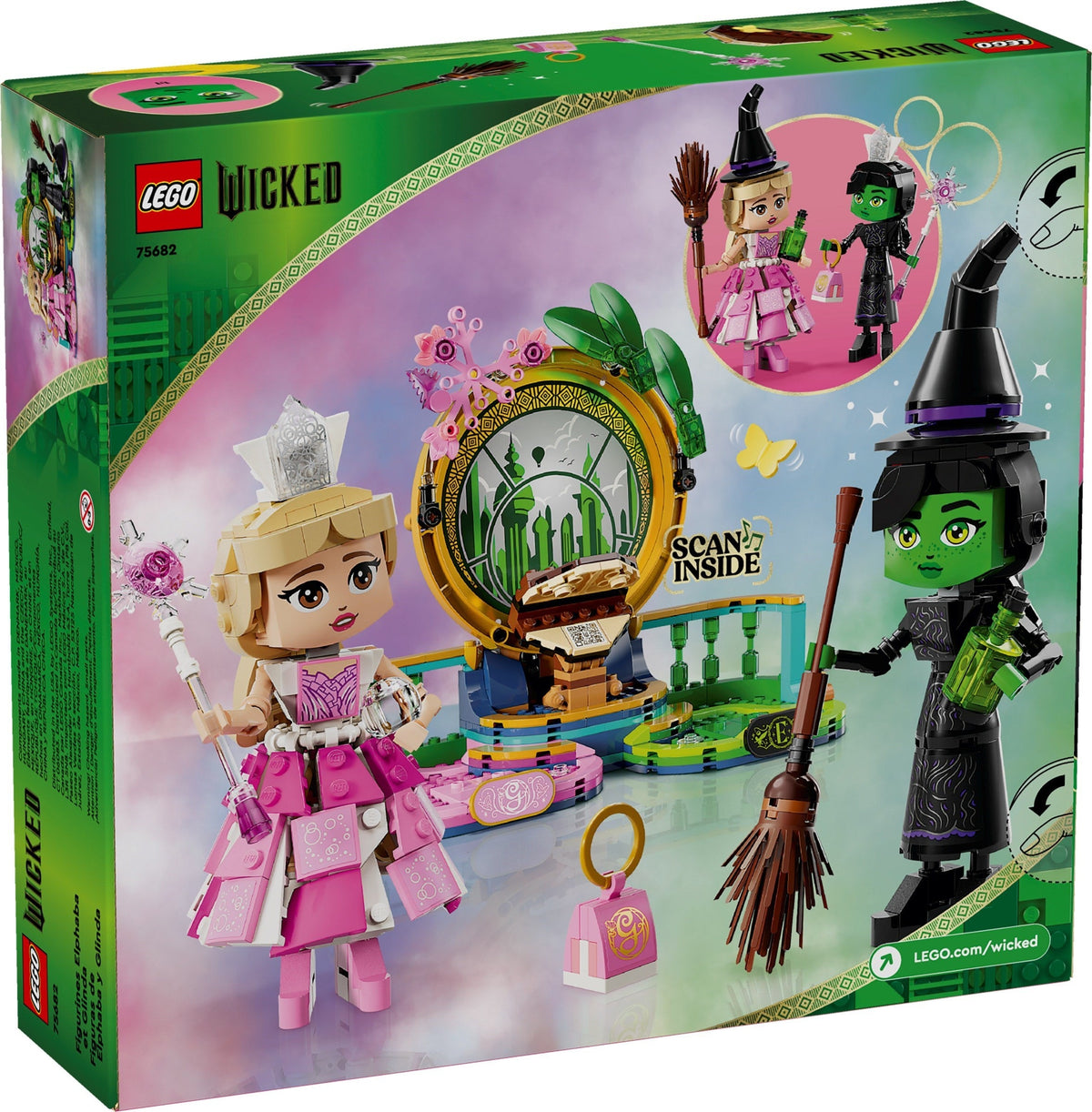 75682 LEGO Elphaba & Glinda Figures product image 2, provided for visual reference and product detail review