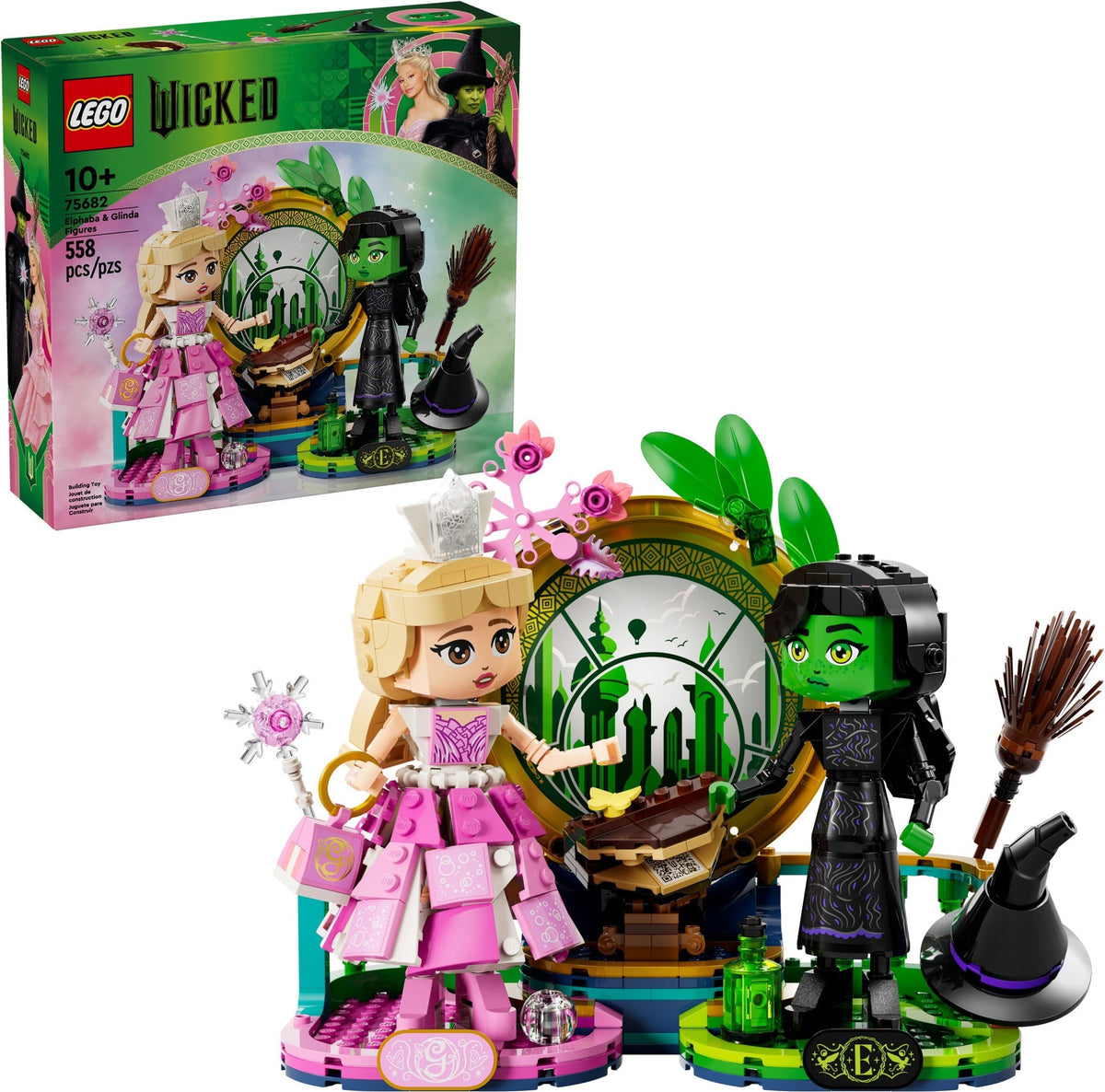 75682 LEGO Elphaba & Glinda Figures product image 1, provided for visual reference and product detail review