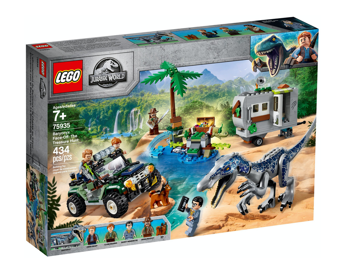 75935 Baryonyx Face-Off: The Treasure Hunt product image 1, provided for visual reference and product detail review