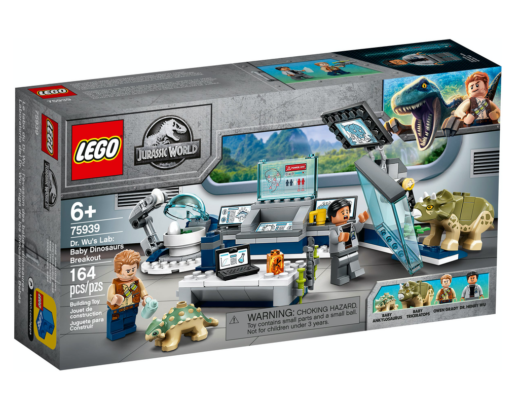 75939 Dr. Wu's Lab: Baby Dinosaurs Breakout product image 1, provided for visual reference and product detail review