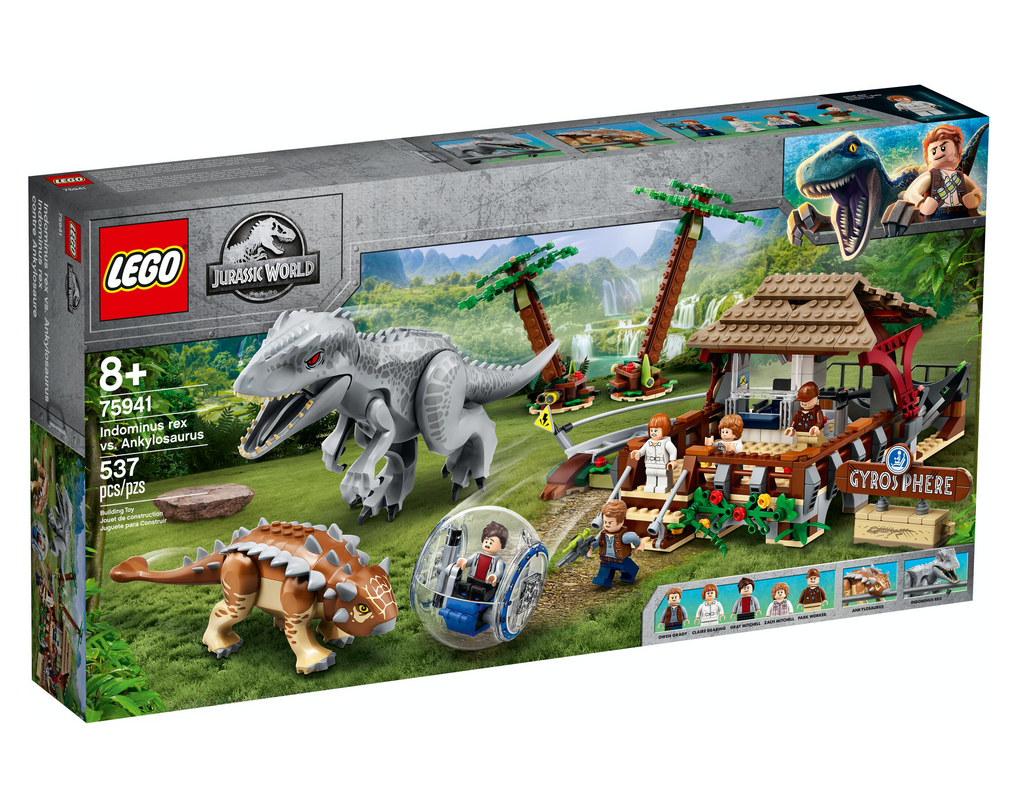 75941 Indominus Rex vs. Ankylosaurus product image 1, provided for visual reference and product detail review