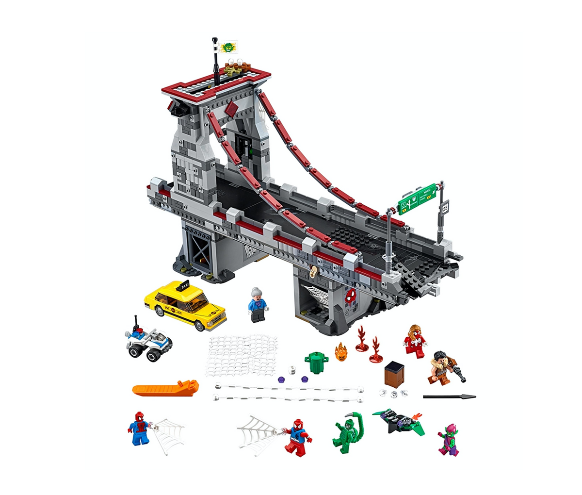 76057 Web Warriors Ultimate Bridge Battle product image 2, provided for visual reference and product detail review