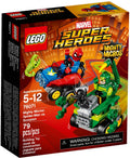 76071 Mighty Micros: Spider-Man vs. Scorpion PRE-OWNED CERTIFIED product image 1, provided for visual reference and product