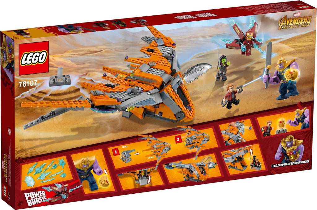 76107 Thanos: Ultimate Battle product image 3, provided for visual reference and product detail review