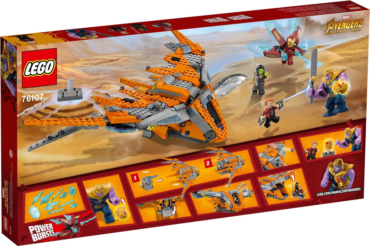 76107 Thanos: Ultimate Battle product image 3, provided for visual reference and product detail review