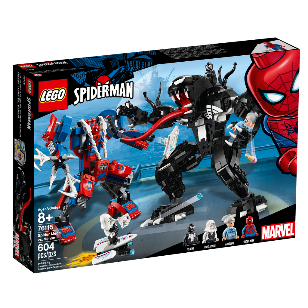 76115 Spider Mech vs Venom product image 2, provided for visual reference and product detail review