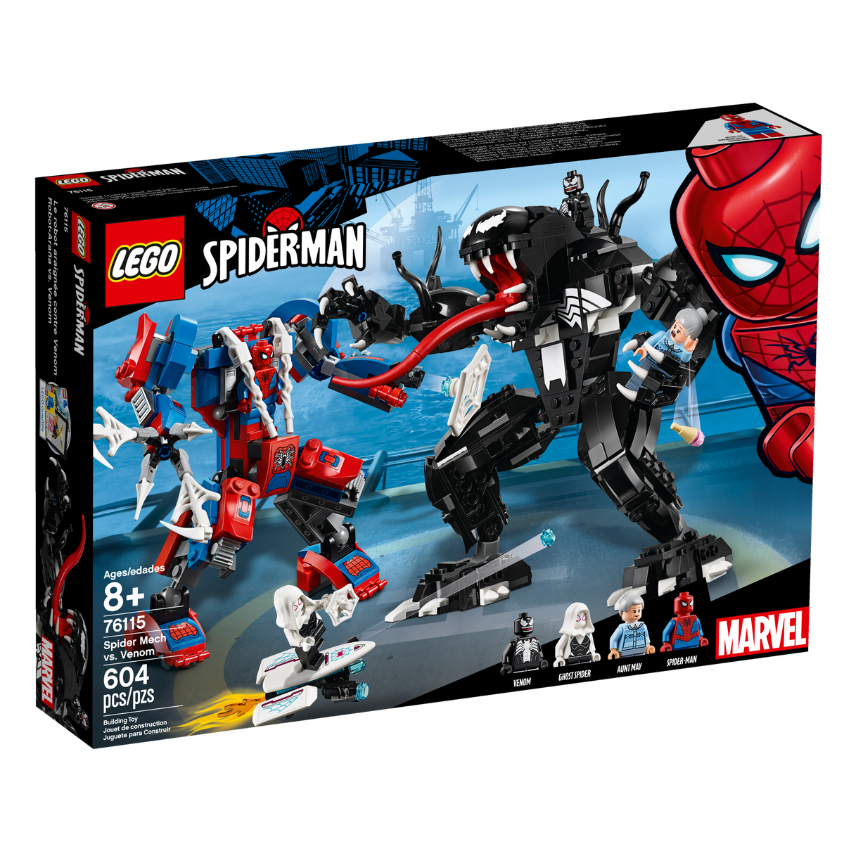 76115 Spider Mech vs Venom product image 2, provided for visual reference and product detail review