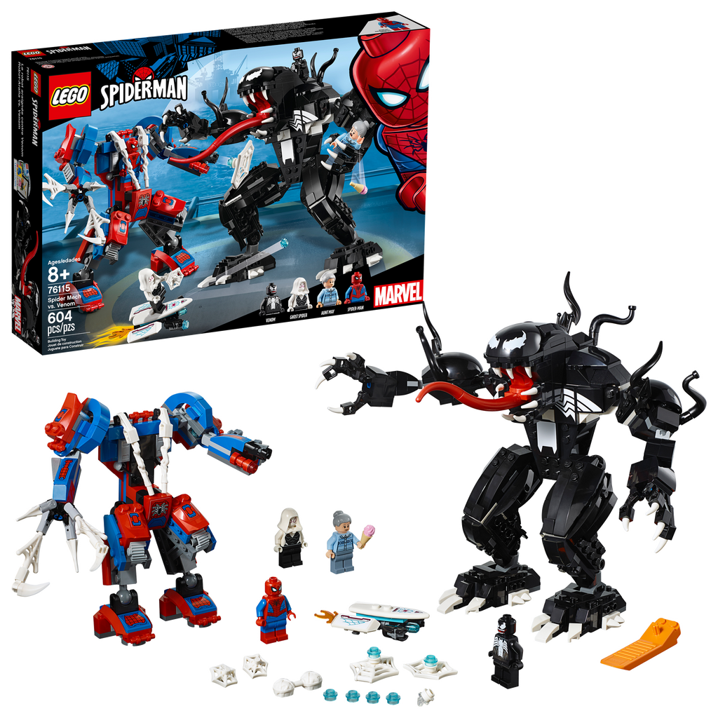 76115 Spider Mech vs Venom product image 1, provided for visual reference and product detail review