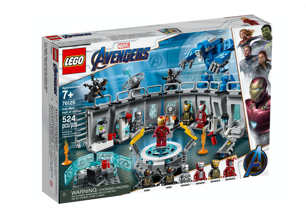 76125 Iron Man Hall of Armor product image 1, provided for visual reference and product detail review