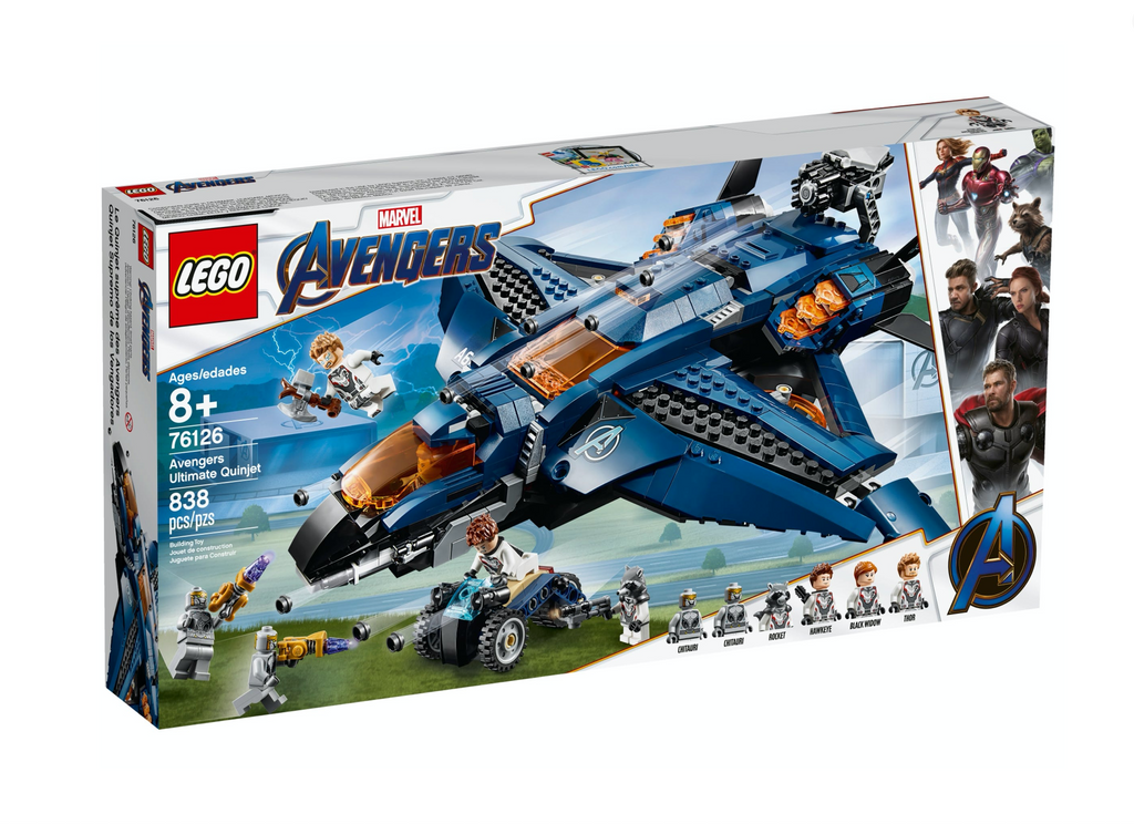 76126 Avengers Ultimate Quinjet* product image 1, provided for visual reference and product detail review