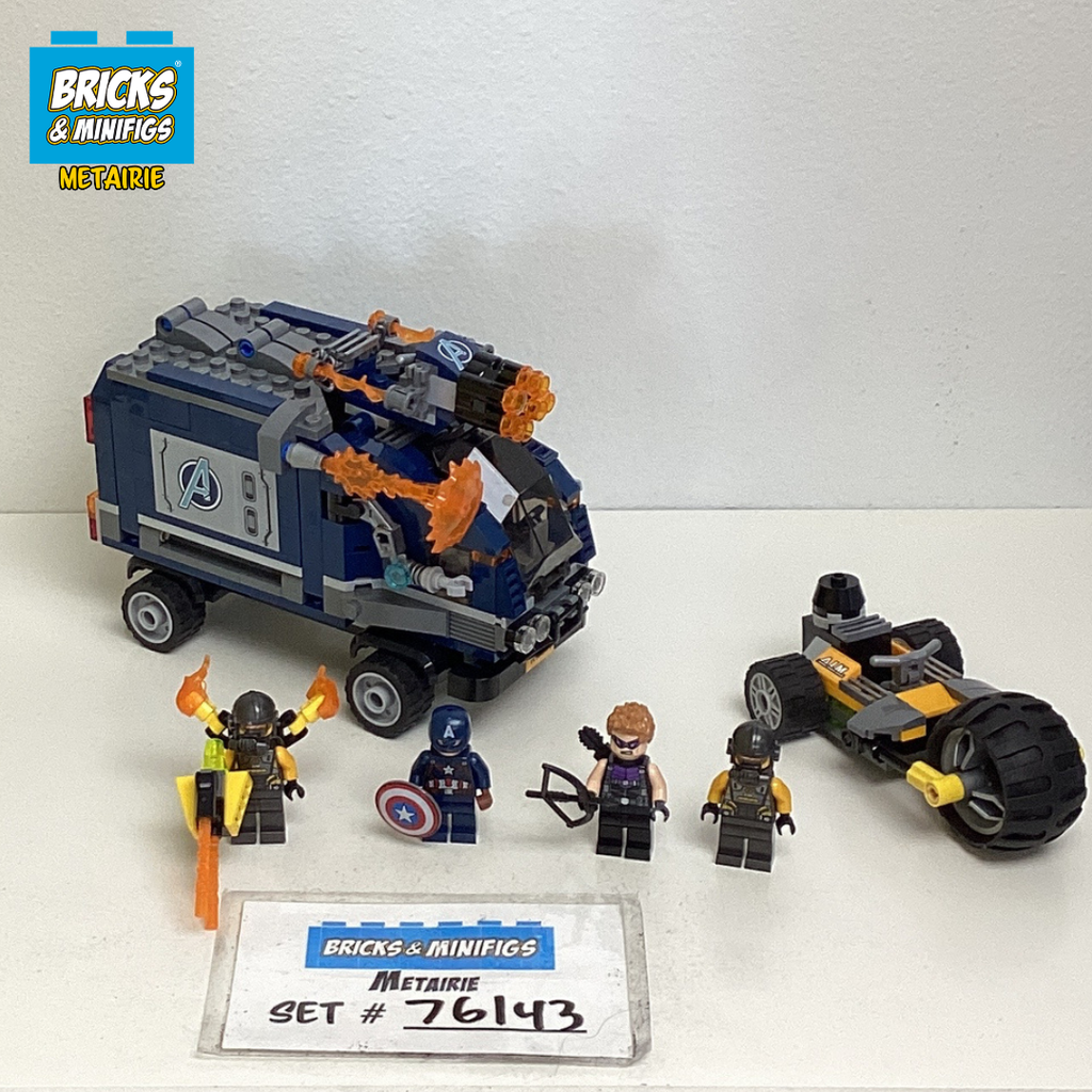 76143 Avengers Truck Take-down (U) product image 1, provided for visual reference and product detail review
