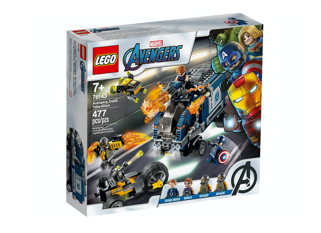 76143 Avengers Truck Take-Down product image 1, provided for visual reference and product detail review