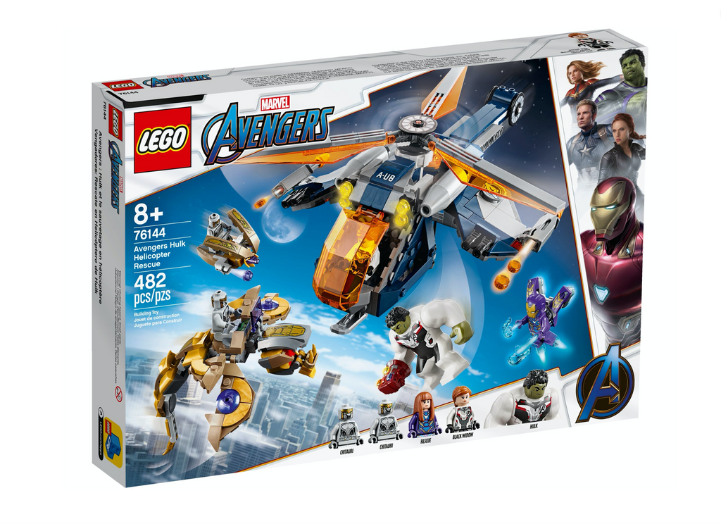76144 Avengers Hulk Helicopter Rescue product image 1, provided for visual reference and product detail review