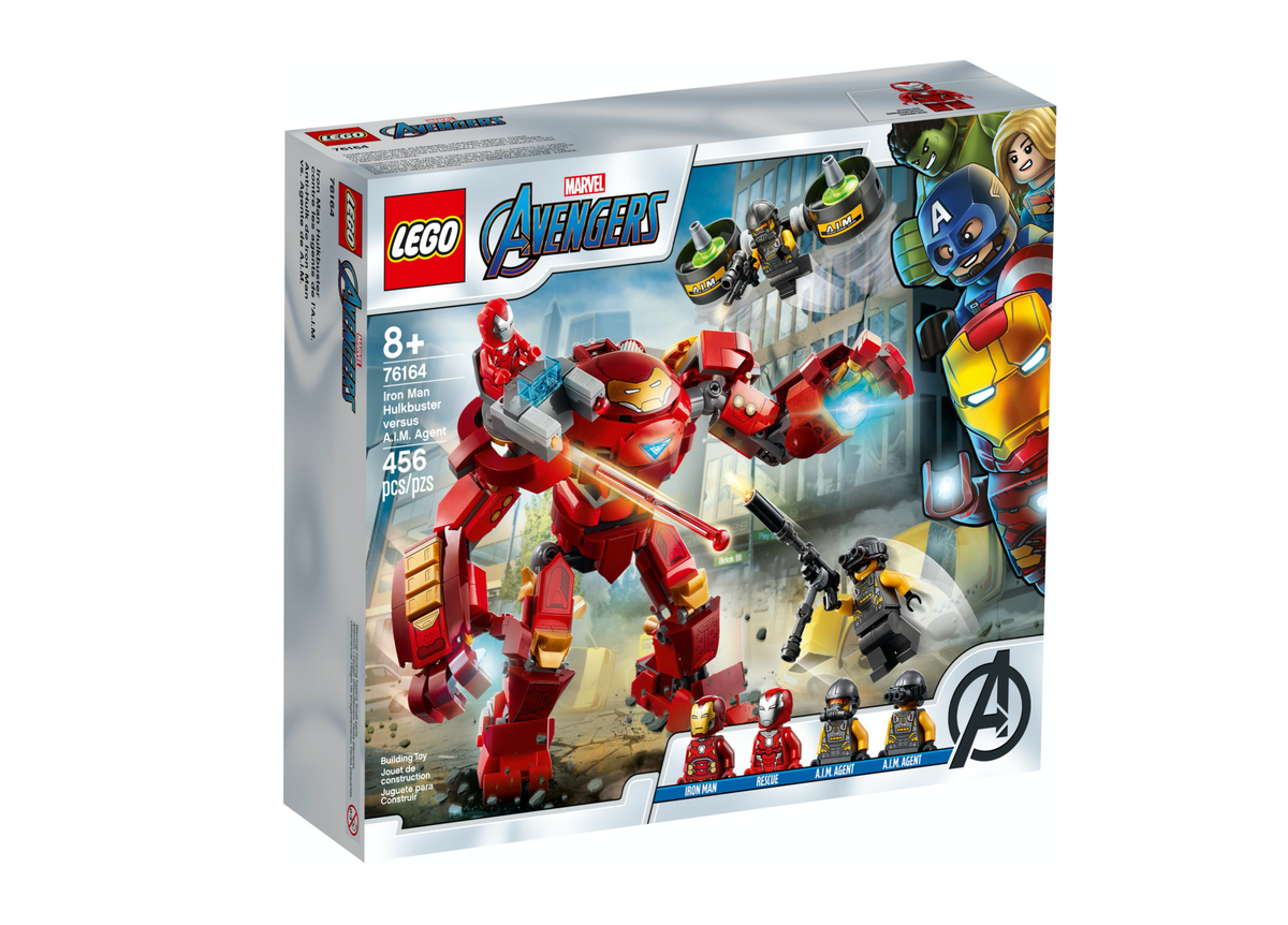 76164 Iron Man Hulkbuster versus A.I.M. Agent product image 1, provided for visual reference and product detail review