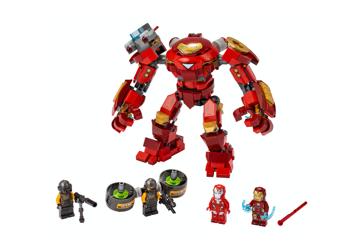 76164 Iron Man Hulkbuster versus A.I.M. Agent product image 2, provided for visual reference and product detail review