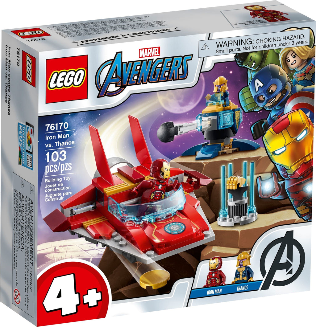 76170 LEGO Iron Man vs. Thanos product image 1, provided for visual reference and product detail review