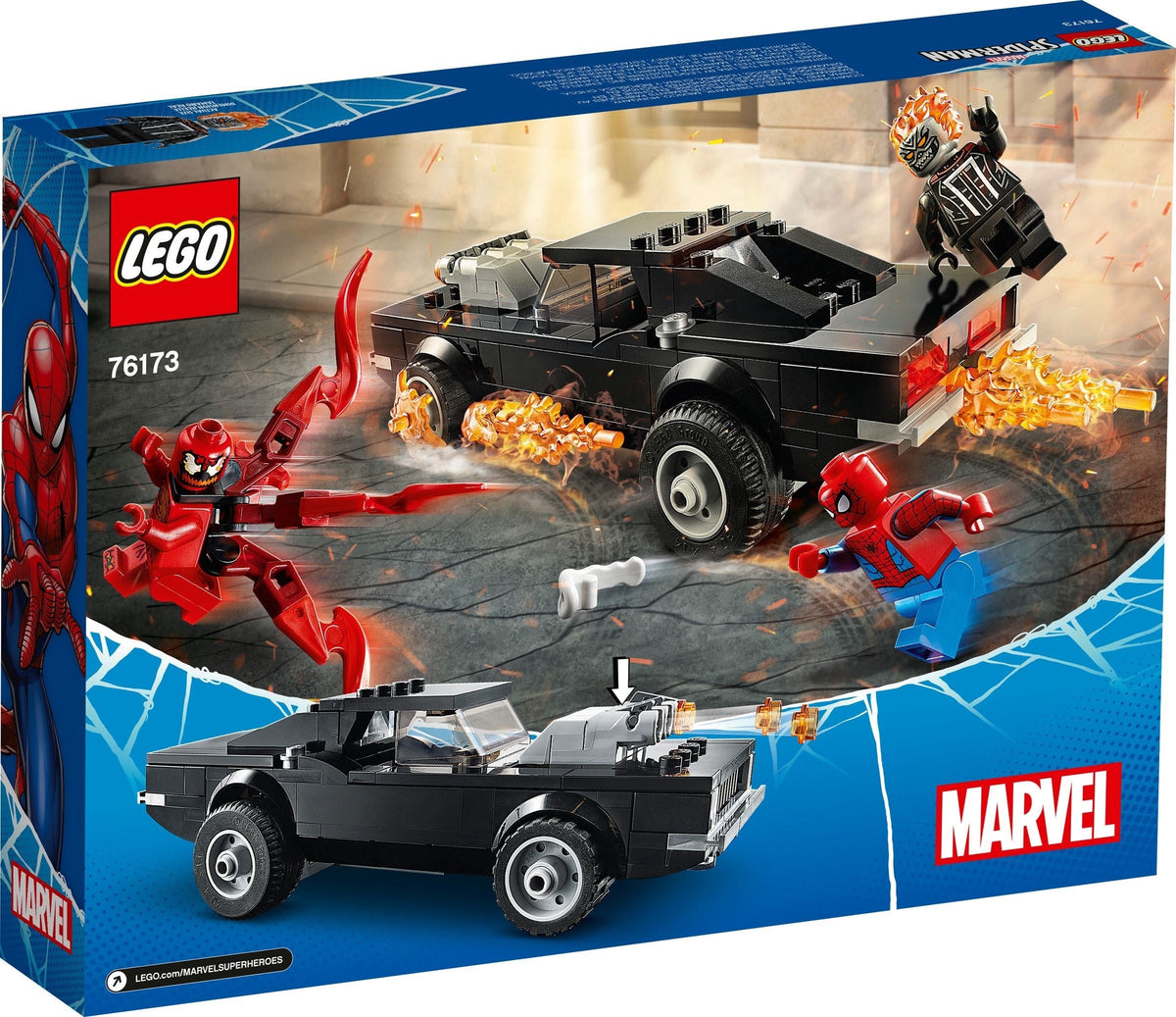 76173 Spider-Man and Ghost Rider vs. Carnage product image 2, provided for visual reference and product detail review