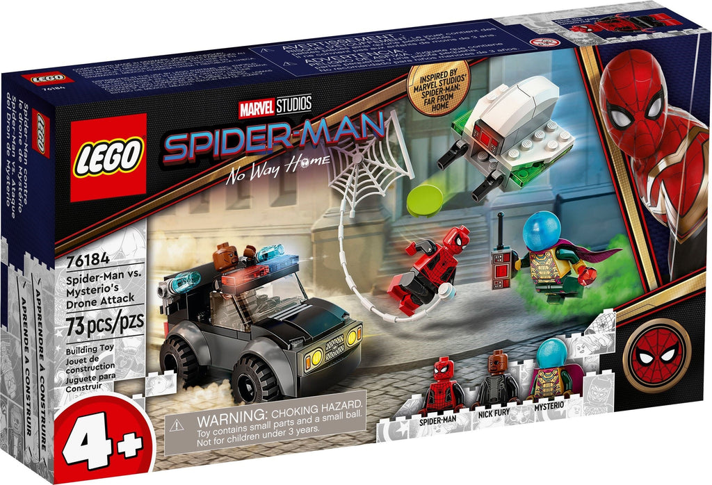 76184 LEGO Spider-Man vs. Mysterio's Drone Attack product image 1, provided for visual reference and product detail review