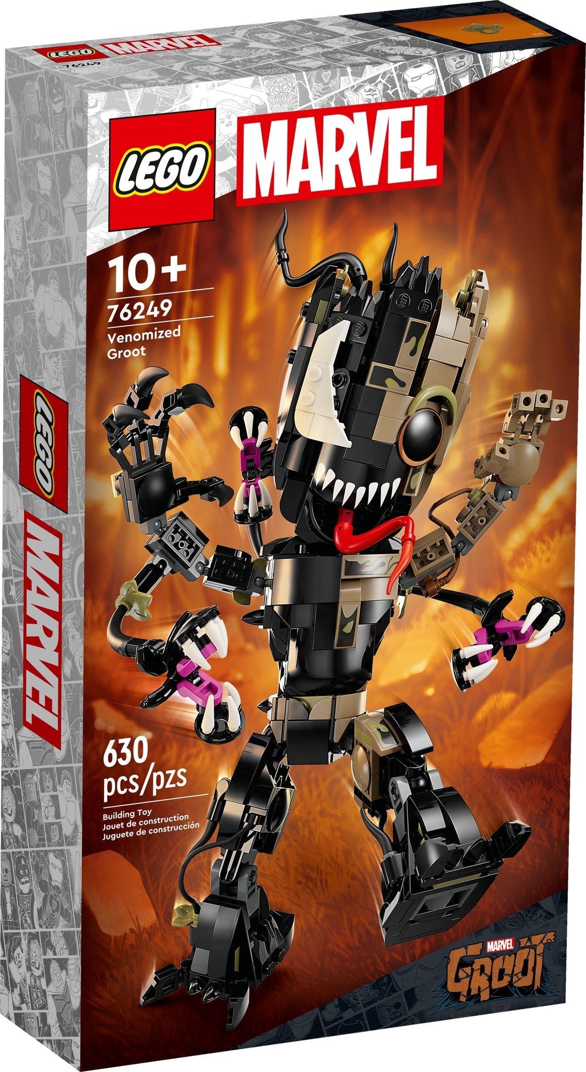 76249 LEGO Venomized Groot OPEN BOX NEW product image 1, provided for visual reference and product detail review