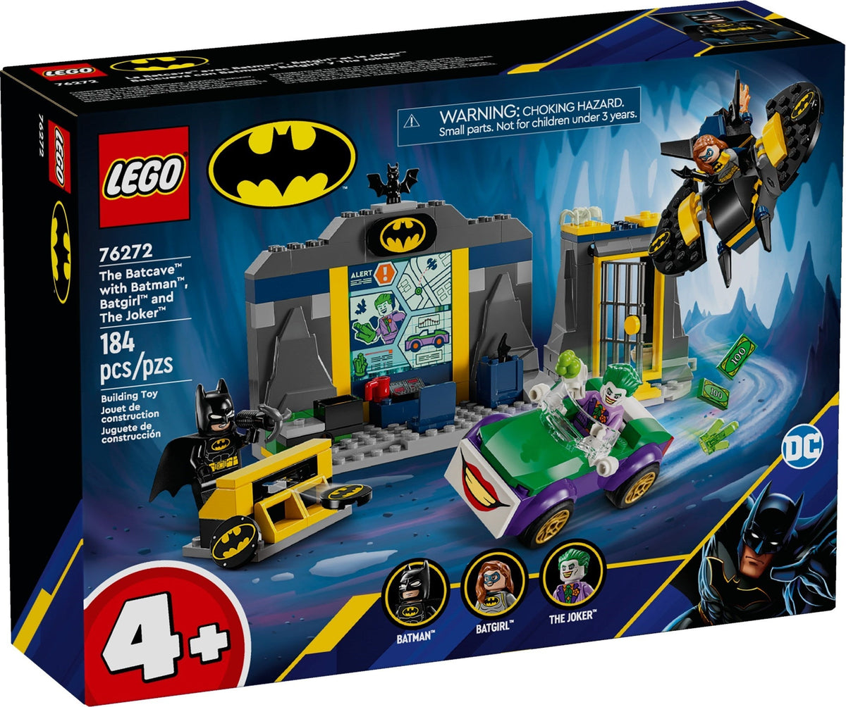 76272 The Batcave™ with Batman™, Batgirl™ and The Joker… product image 1, provided for visual reference and product detail