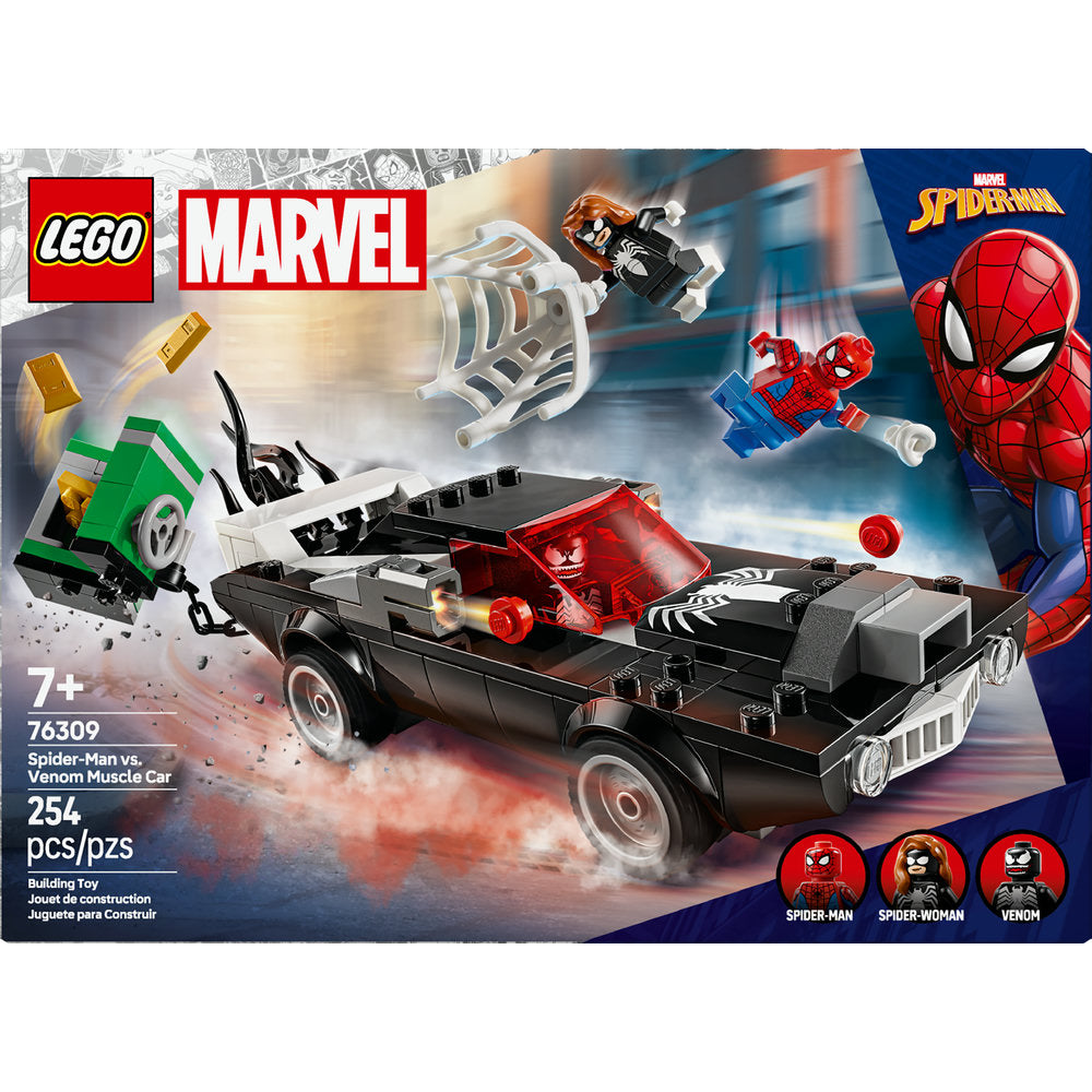 76309 Spider-Man vs. Venom Muscle Car product image 2, provided for visual reference and product detail review