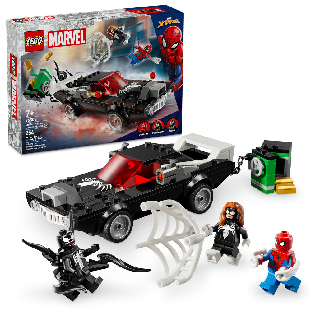 76309 Spider-Man vs. Venom Muscle Car product image 1, provided for visual reference and product detail review