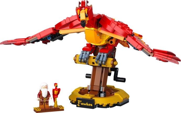 76394 Fawkes, Dumbledore’s Phoenix product image 3, provided for visual reference and product detail review