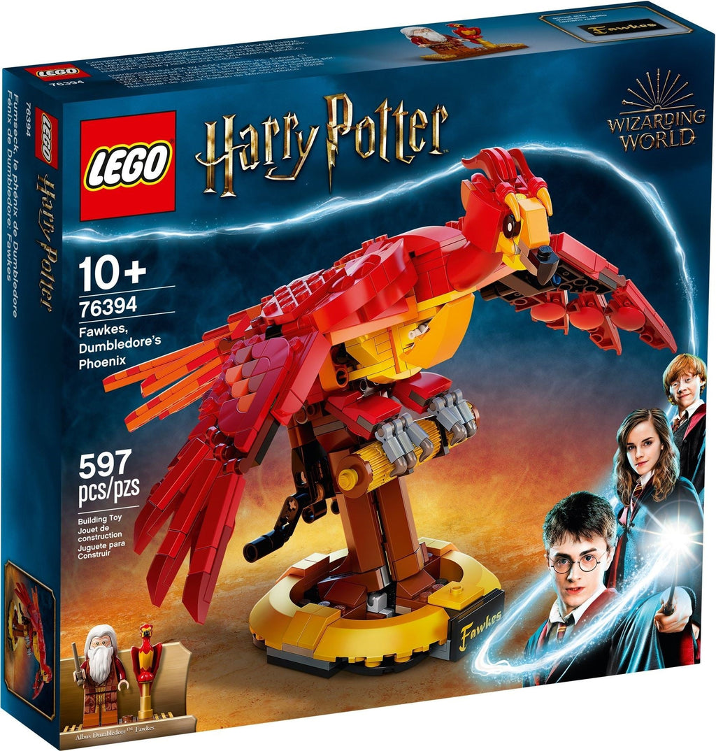76394 Fawkes, Dumbledore’s Phoenix product image 2, provided for visual reference and product detail review