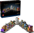 76444 Diagon Alley Wizarding Shops OPEN BOX NEW product image 1, provided for visual reference and product detail review
